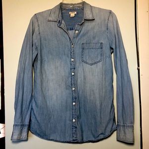 J Crew Jean button up